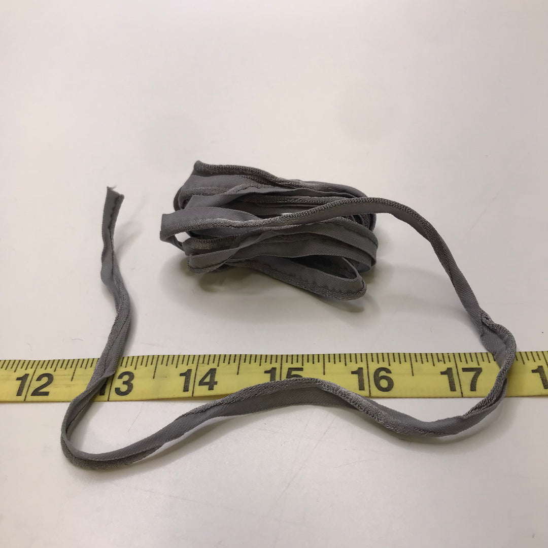 ⅜" Piped Elastic - Grey - 2M Bundle