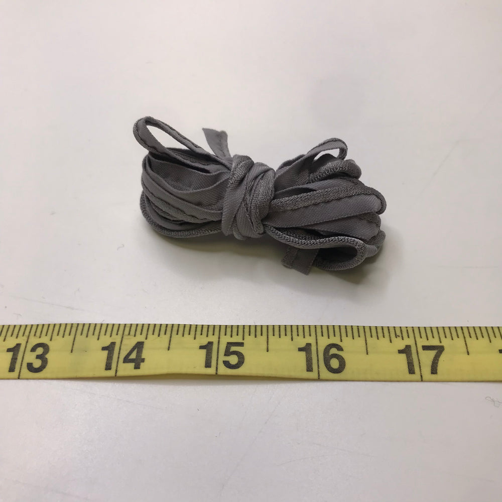 ⅜" Piped Elastic - Grey - 2M Bundle