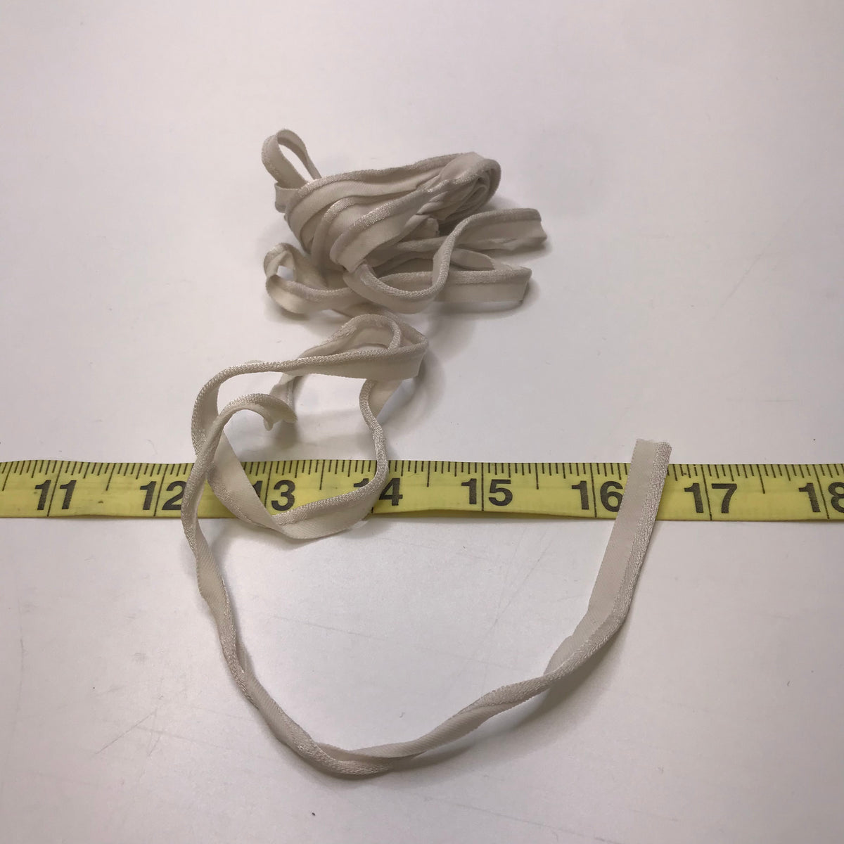 ⅜" Piped Elastic - Light Grey - 2M Bundle
