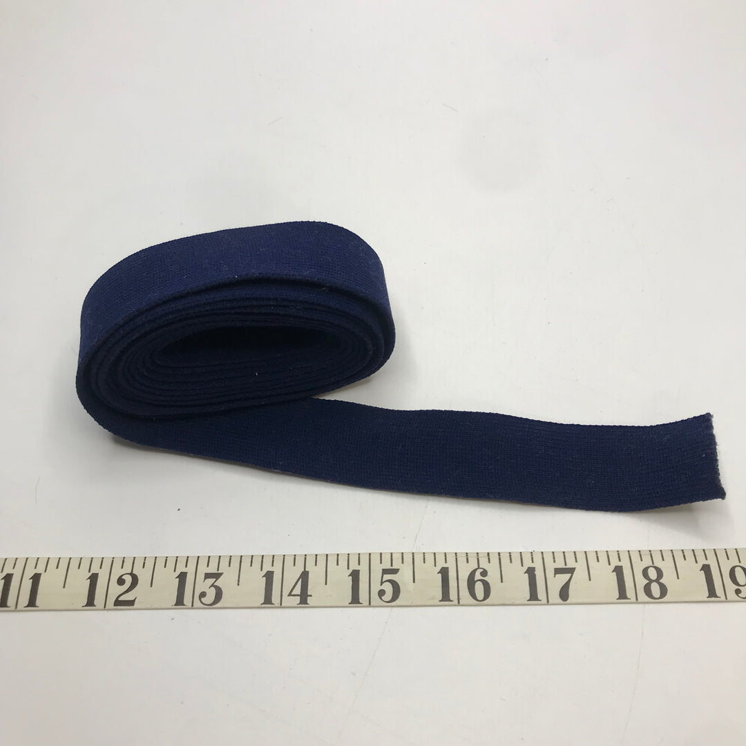 1 ⅒" Knitted Elastic - Navy - 2M Bundle