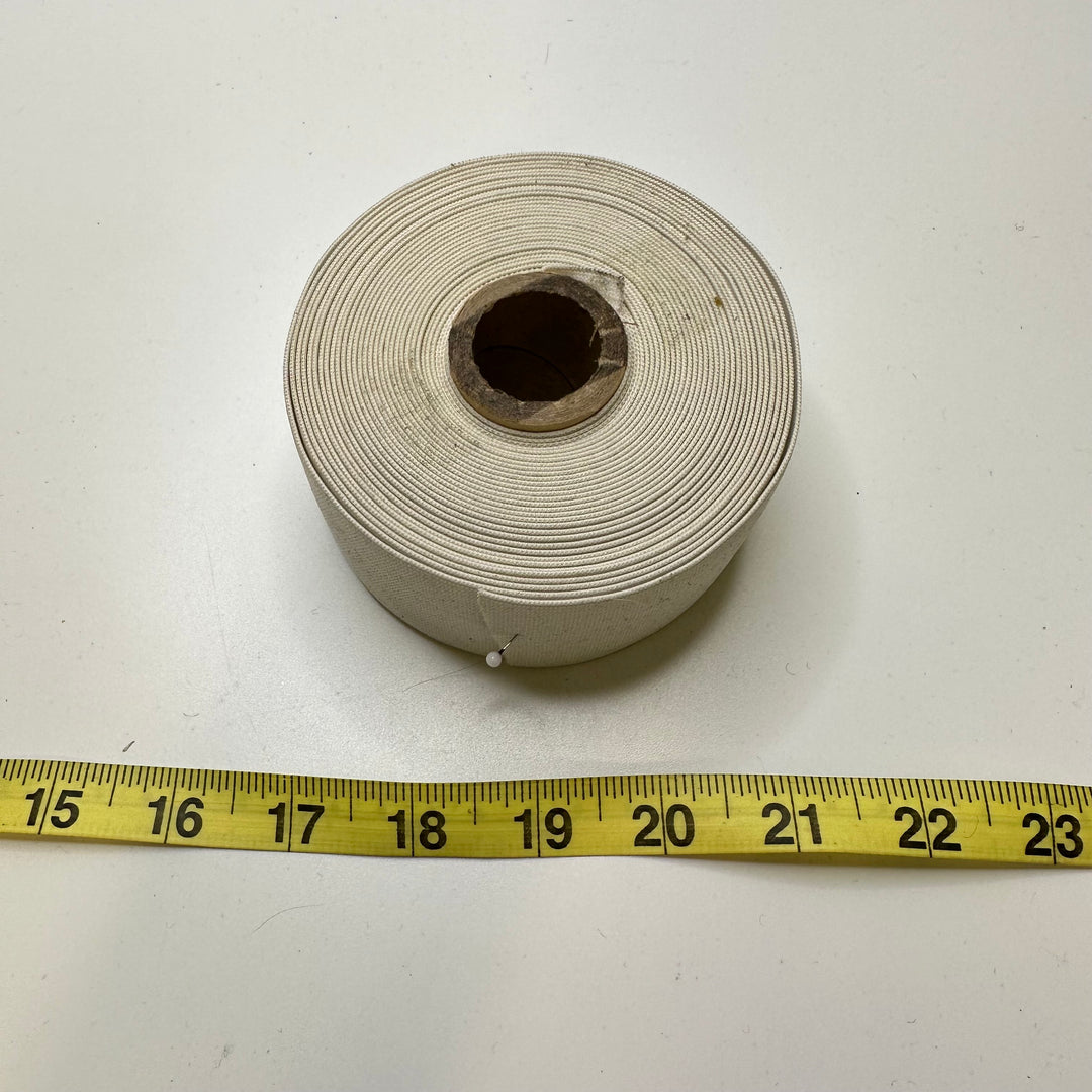 1 ⅔" Braided Elastic - White - 8M Roll