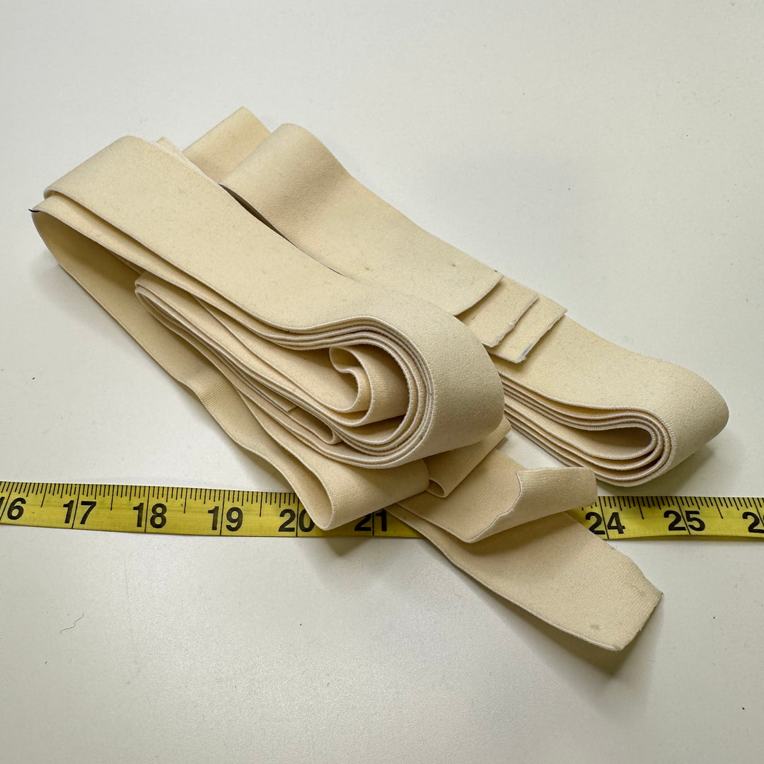 1 ½" Woven Elastic - Light Beige - 1.7M 4 Pack Elastic