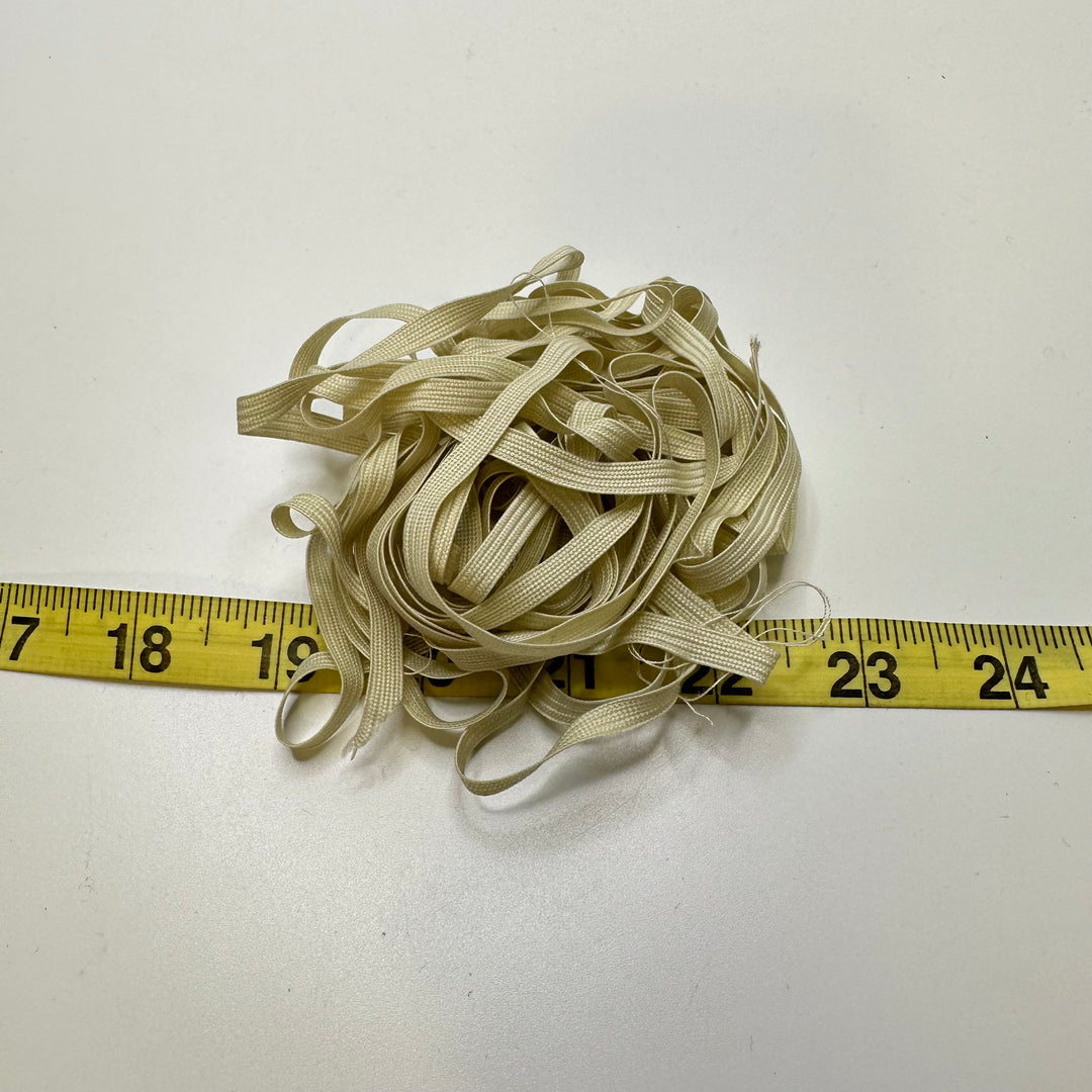 ¼" Braided Elastic - Dark Cream - 5.9M Bundle