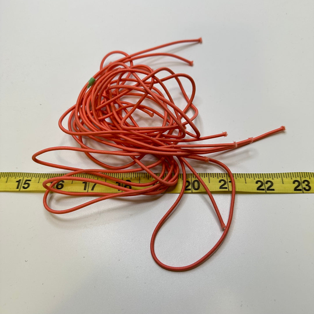 1/16" Cord Elastic - Orange/Pink - 3M Bundle