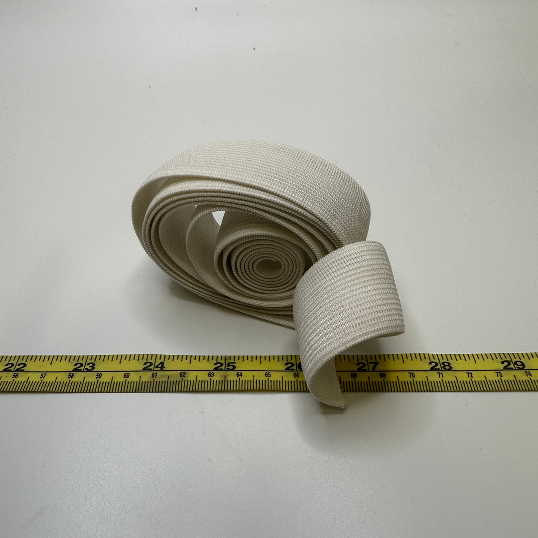1 ¼" Woven Elastic - White - 1.8M Bundle