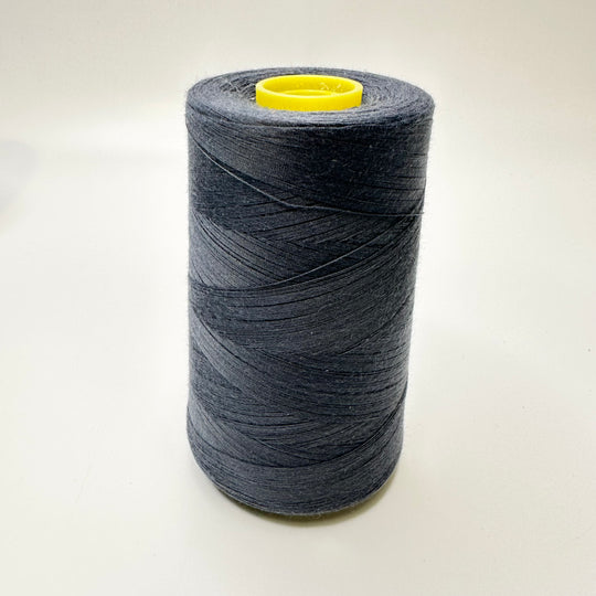 Polyester Blend All Purpose Thread - Grey - FABCYCLE Deadstock and Sustainble Fabrics and Sewing Supplies