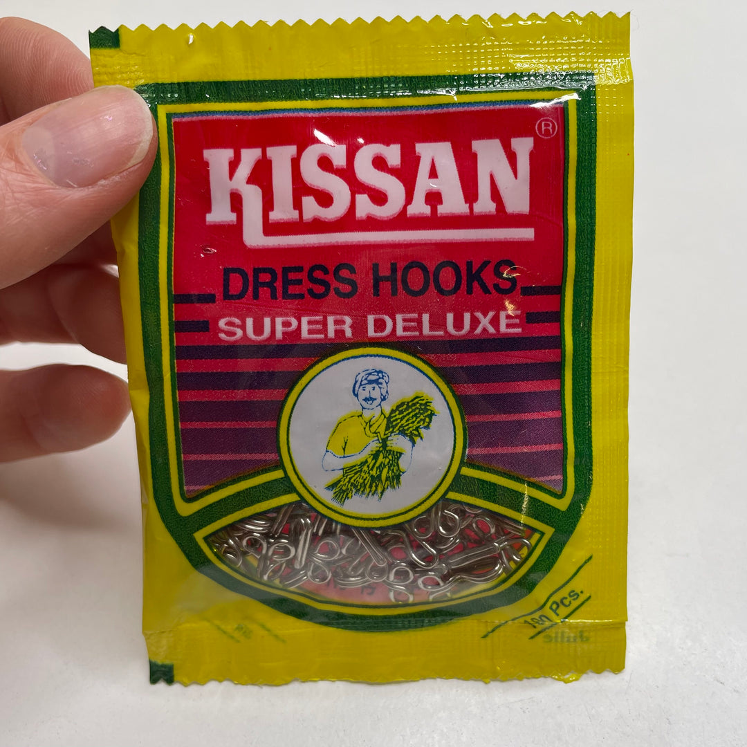 Dress Hook Pack Notions - Silver - Individual