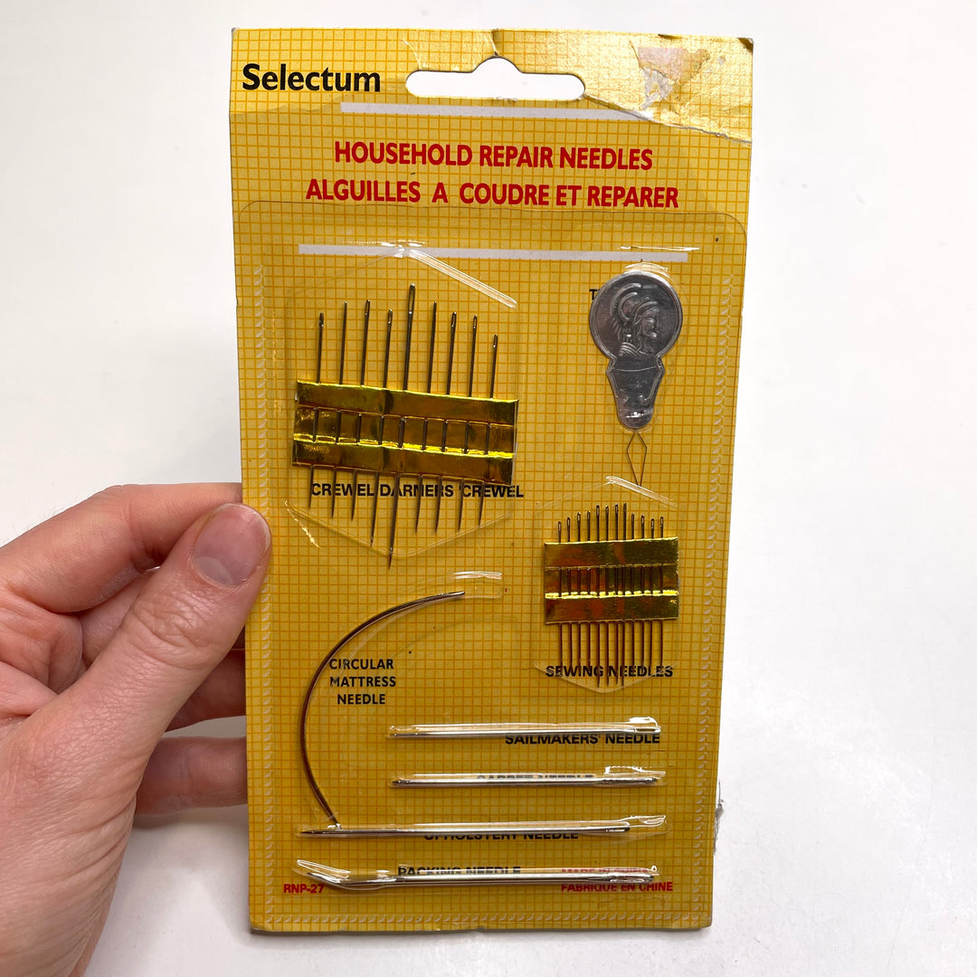 Household Repair Needle Set Notions - Silver - Individual