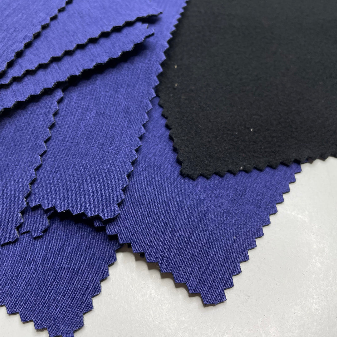 Soft Shell Squares Notions - Dark Blue/Black - 15 Pack