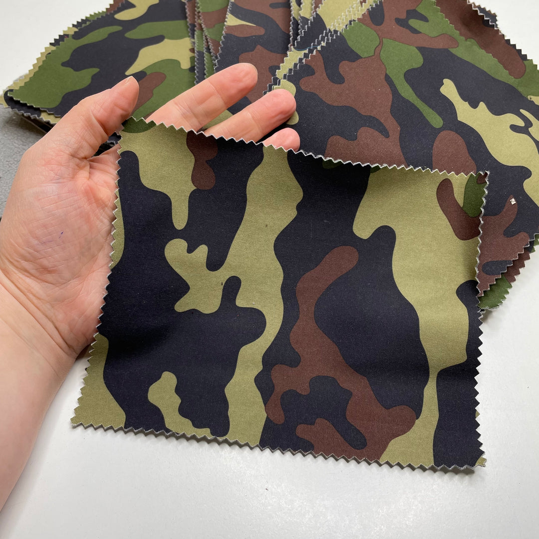 Soft Shell Squares Notions - Green Multi - 50 Pack