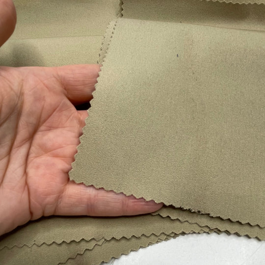 Polyester Twill Patches Notions - Light Beige - 10 Pack