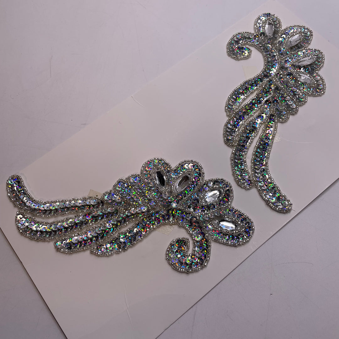 Applique - Silver - 2 Pack