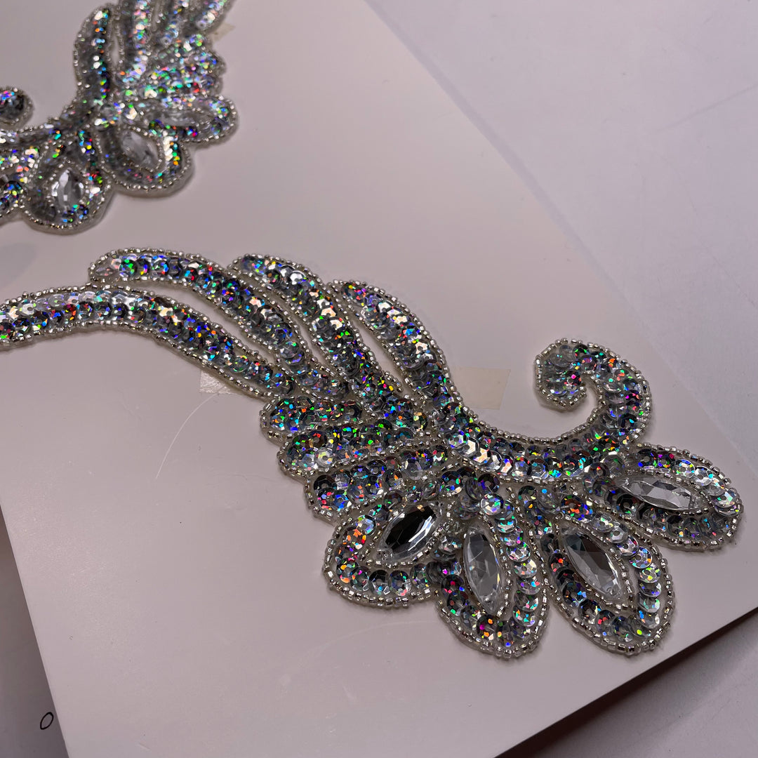 Applique - Silver - 2 Pack