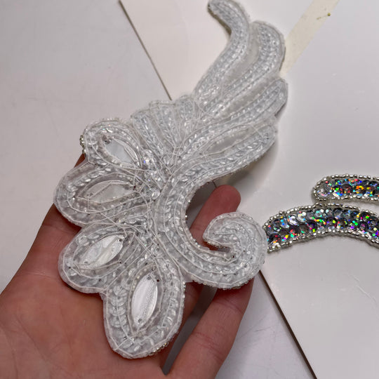 Applique - Silver - 2 Pack