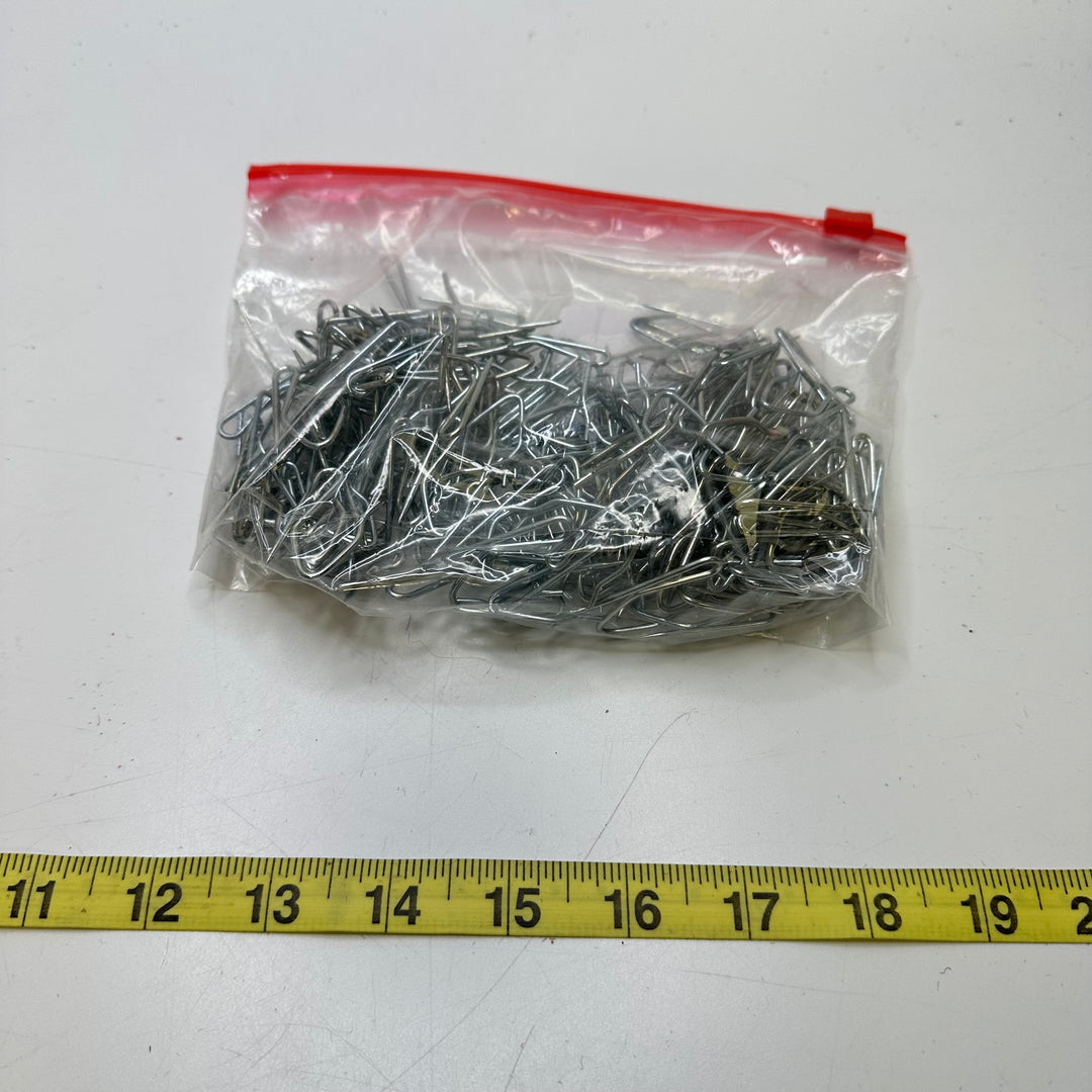 Loose Curtain Hooks Pack - Silver - Individual