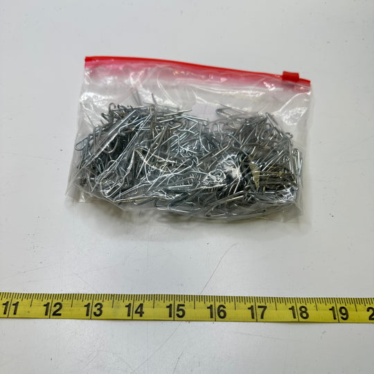 Loose Curtain Hooks Pack - Silver - Individual