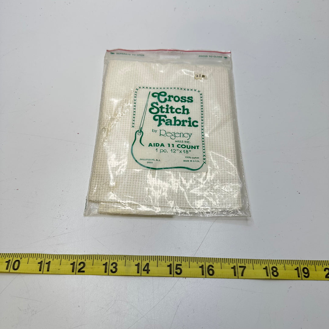 Cross Stitch Fabric - White - Individual