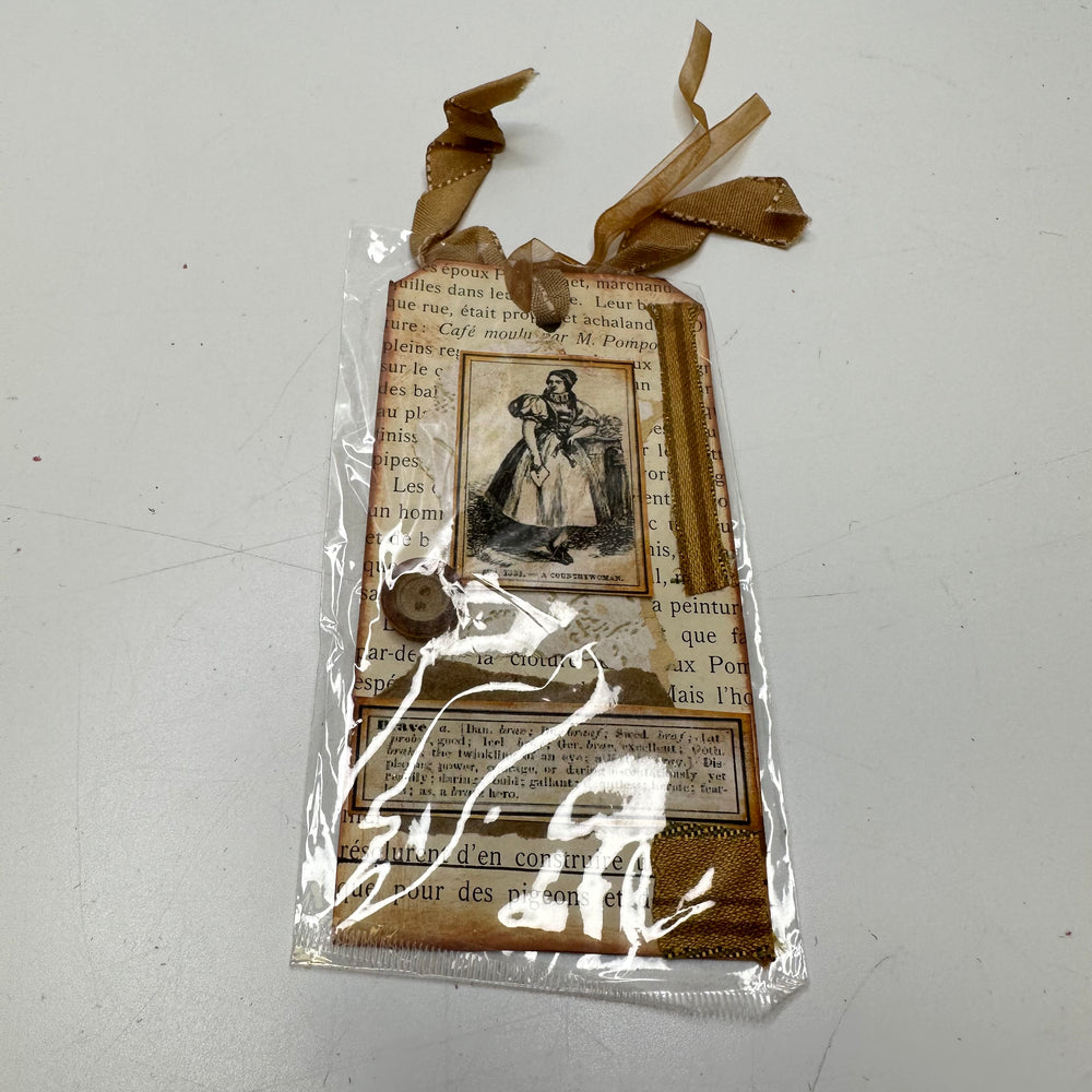 Craft Tags - Beige/Brown - 5 Pack