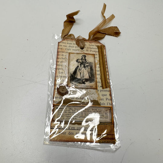 Craft Tags - Beige/Brown - 5 Pack