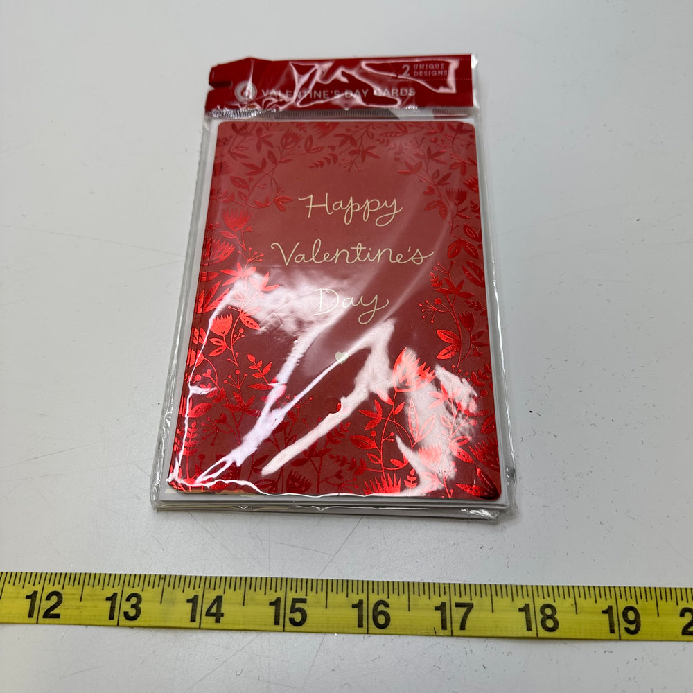 Valentines Day Cards - Red Multi - Individual