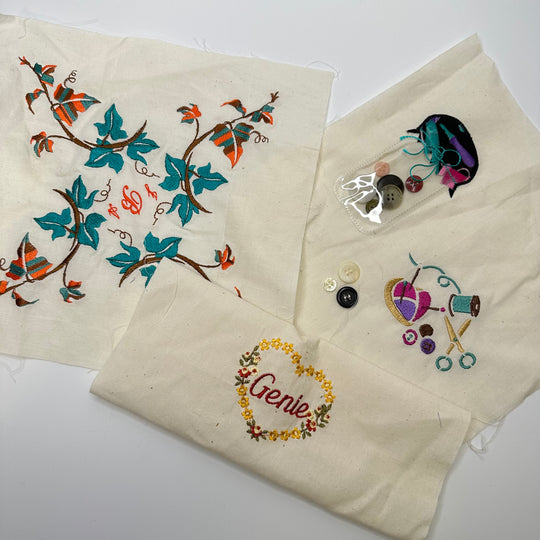 Themed Applique - Multi - 4 Pack