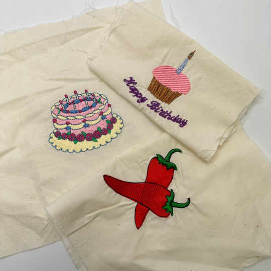 Themed Applique - Multi - 4 Pack