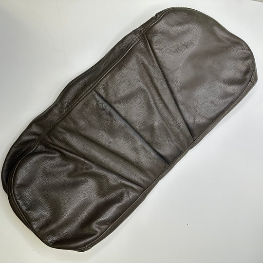 Leather Head Rest - Brown/Blue - Individual