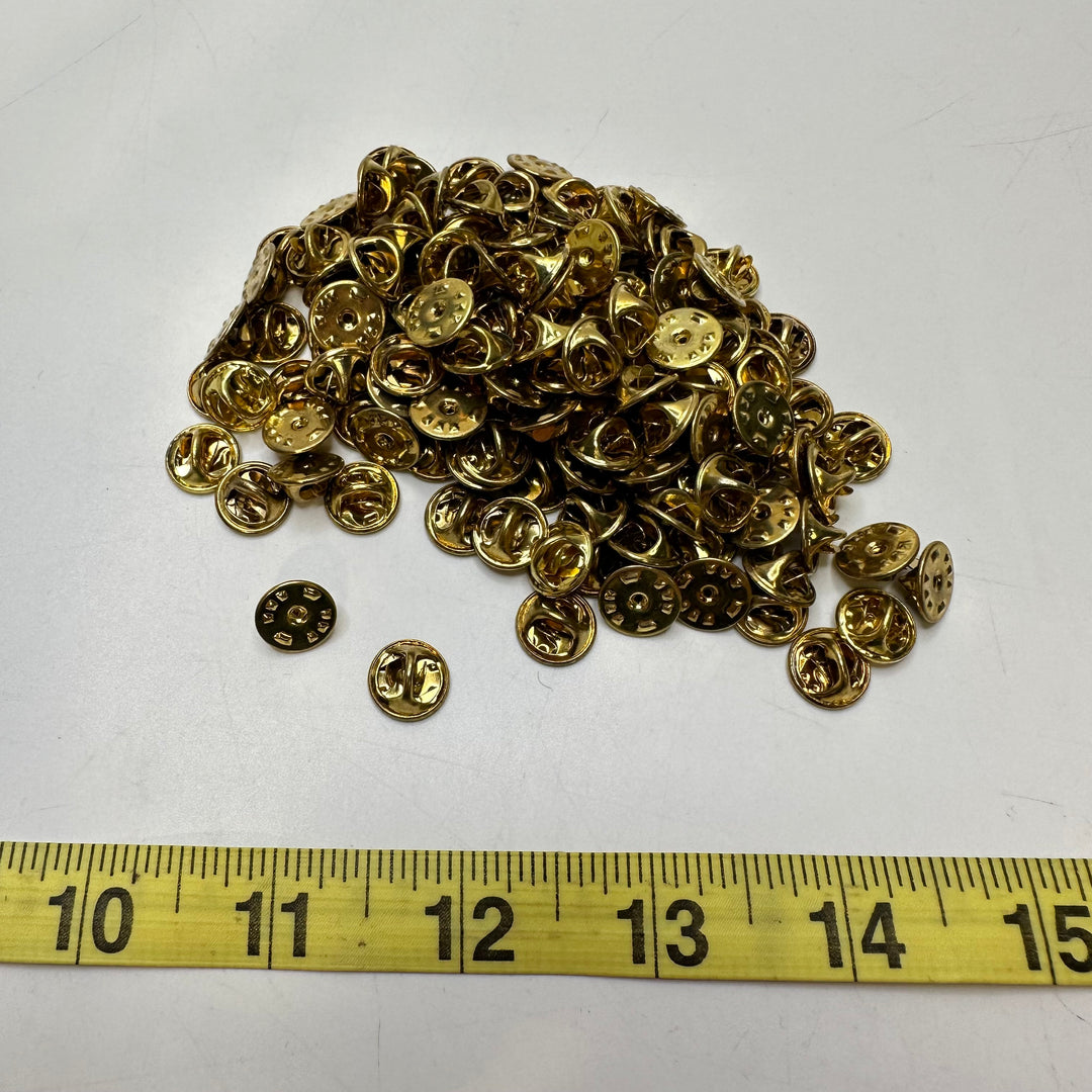 Tack Clutch Back - Gold - 140 Pack