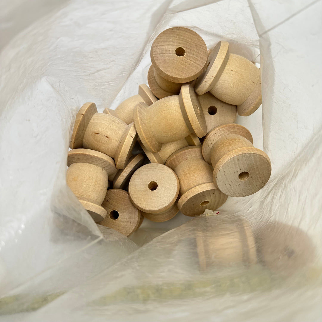 Thread Spool Craft - Wood - 18 Pack