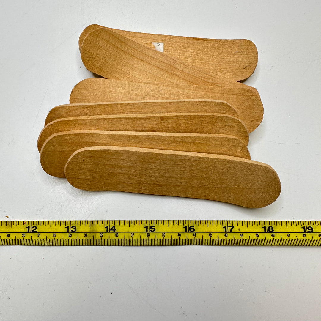 Tiny Snowboards Craft - Wood - 7 Pack