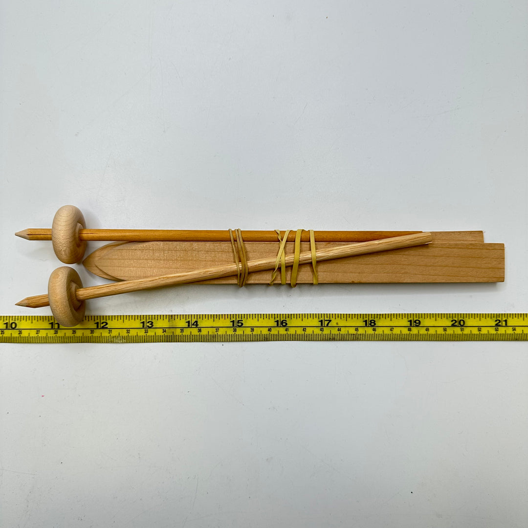 9 Ski Set Craft - Wood - 4 Pack