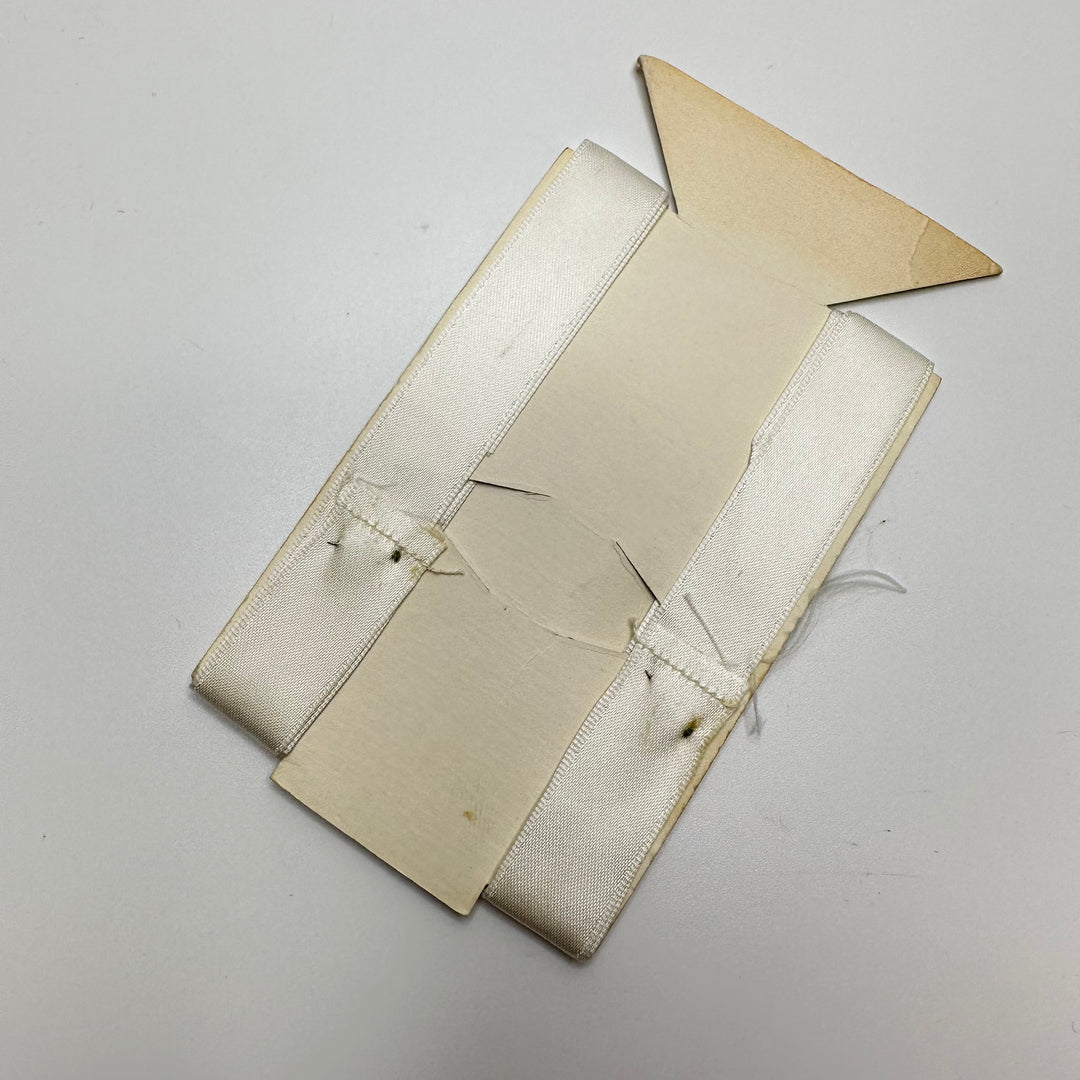 Vintage Satin Bra Straps Notions - Cream - Individual