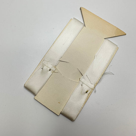 Vintage Satin Bra Straps Notions - Cream - Individual