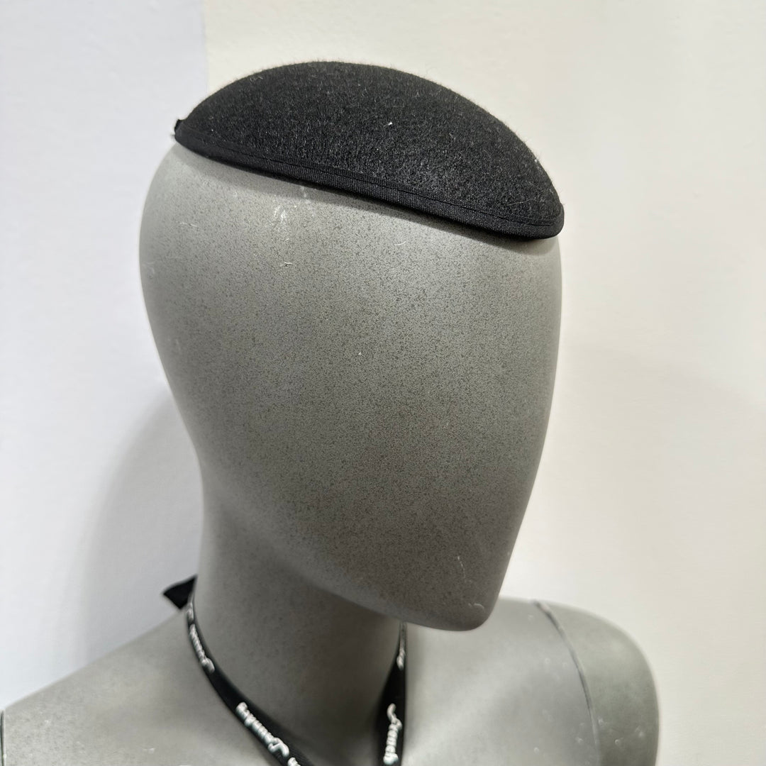 Fascinator Hat Base Accessories - Black - Individual
