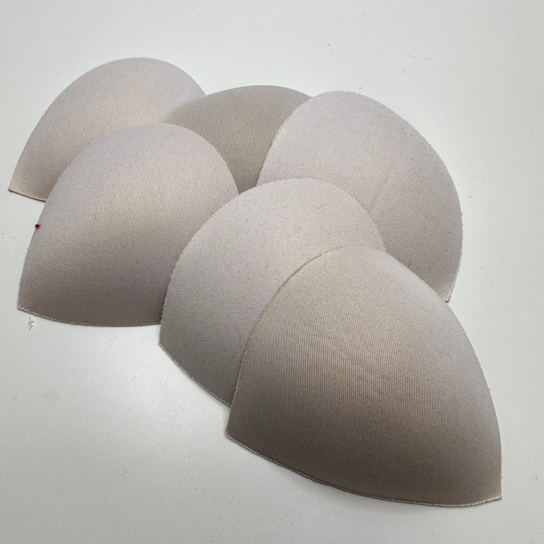 Assorted Bra Cup Inserts Notions - White - 6 Pack