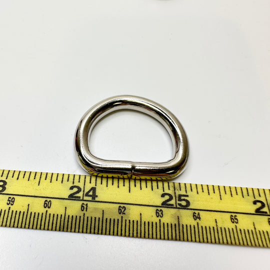 Thick D Ring Accessories - Silver - 4 Pack