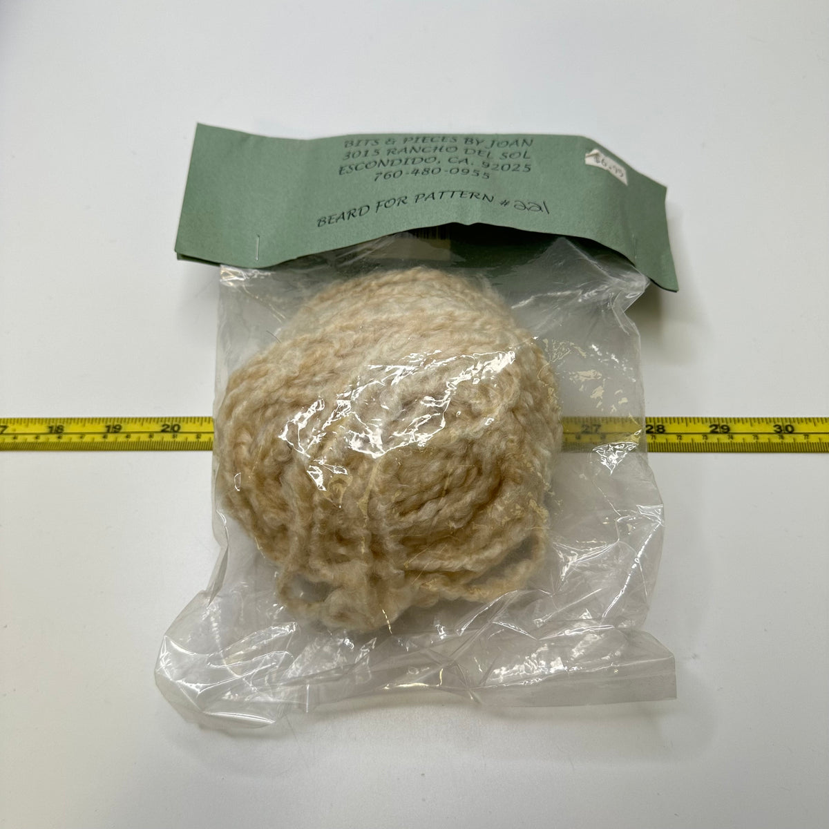 Doll Hair - Cream - Individual