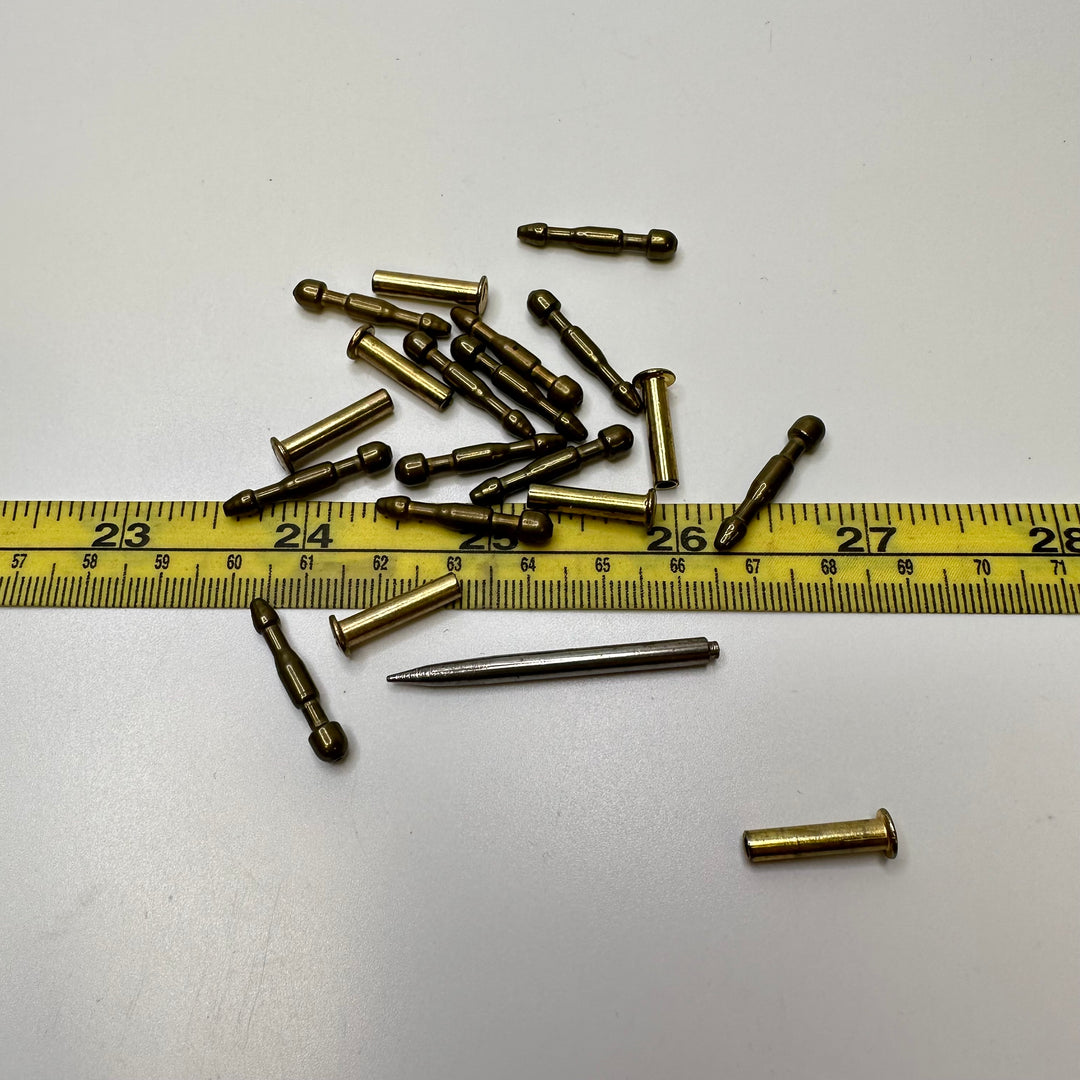 Assorted Metal Pieces - Dark Brass - 20 Pack
