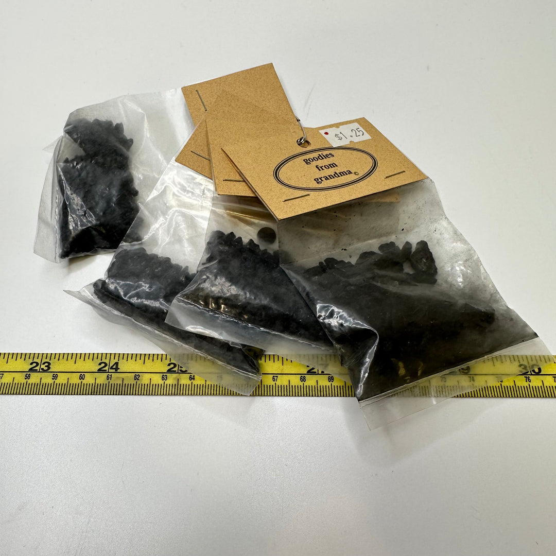 Charcoal Pieces - Black - 4 Pack