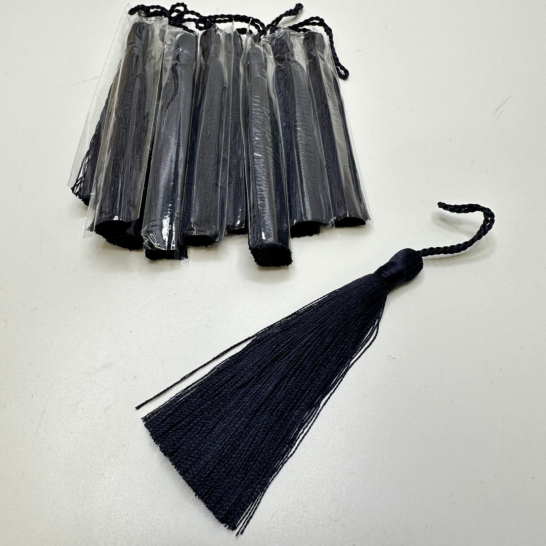 Tassels Notions - Navy - 10 Pack