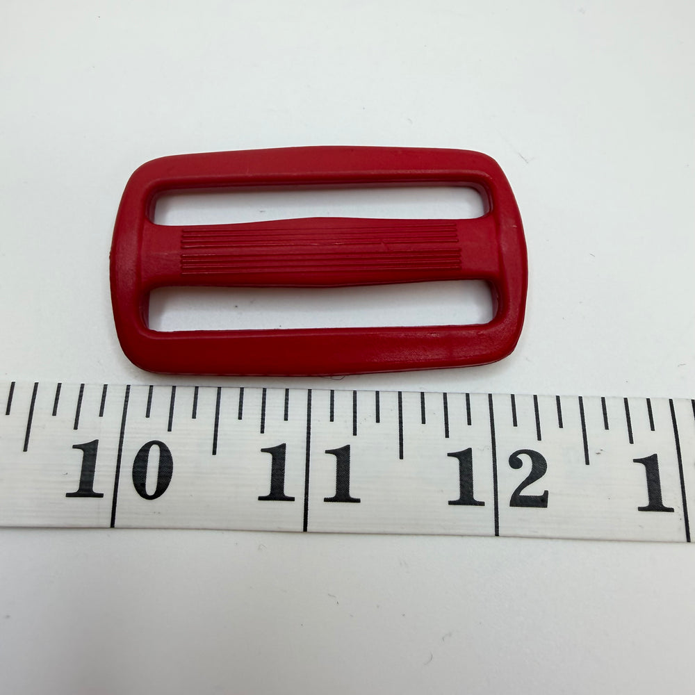 Plastic Belt Buckle Notions - Red - Individual