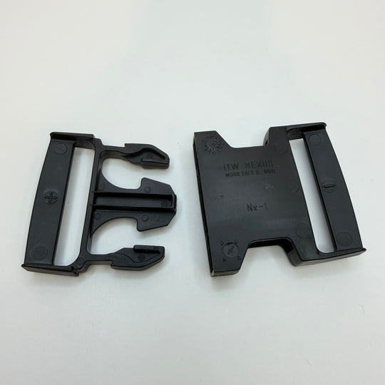 Plastic Side Release Buckle Notions - Black - Individual