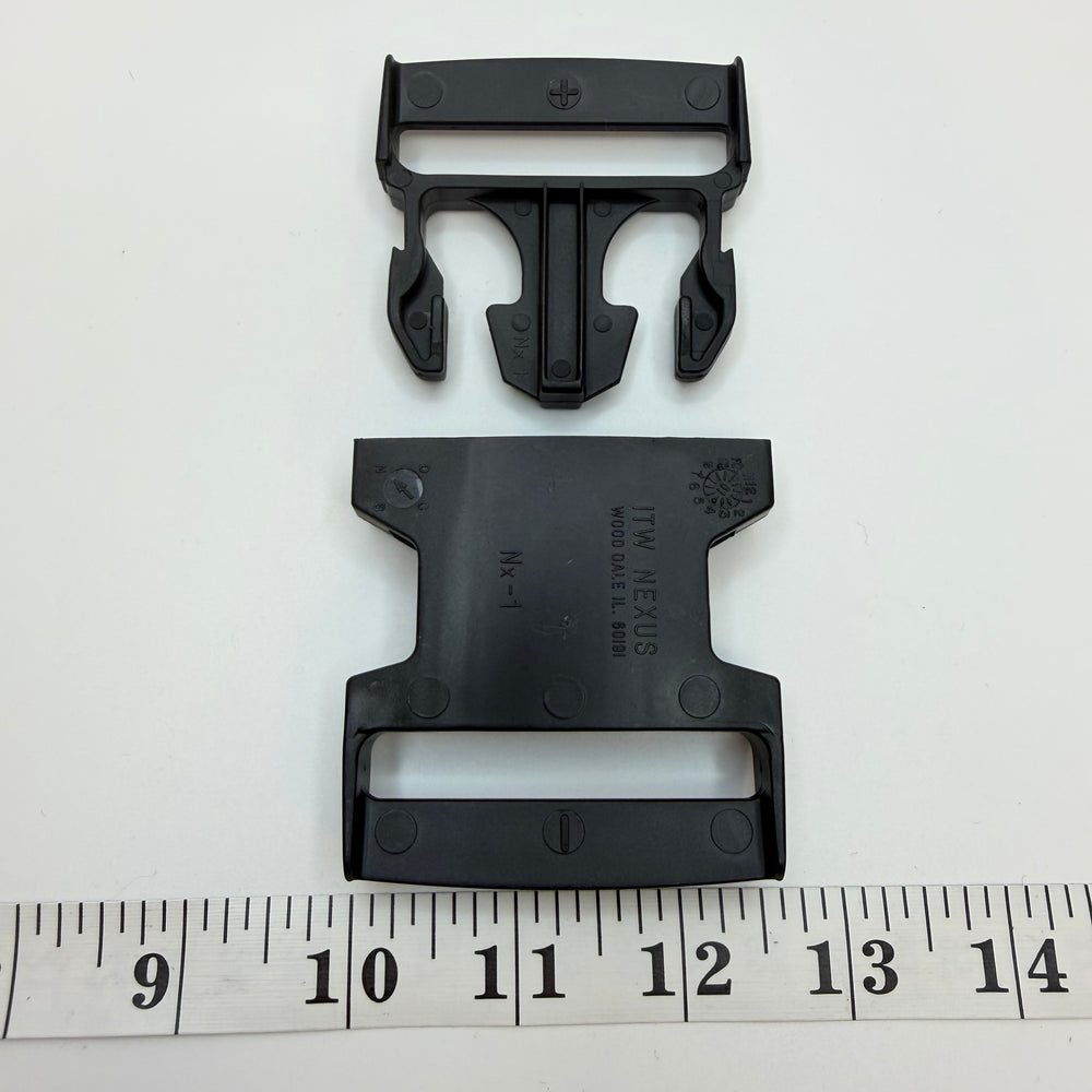 Plastic Side Release Buckle Notions - Black - Individual