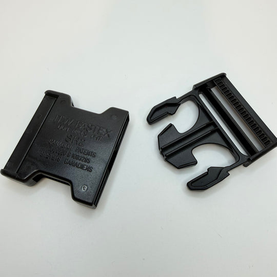 Plastic Side Release Buckle Notions - Black - Individual