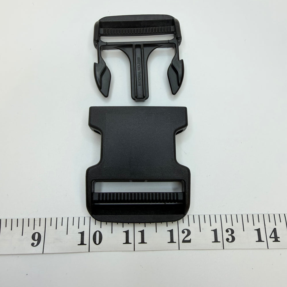 Plastic Side Release Buckle Notions - Black - Individual