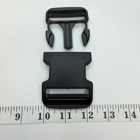Plastic Side Release Buckle Notions - Black - Individual