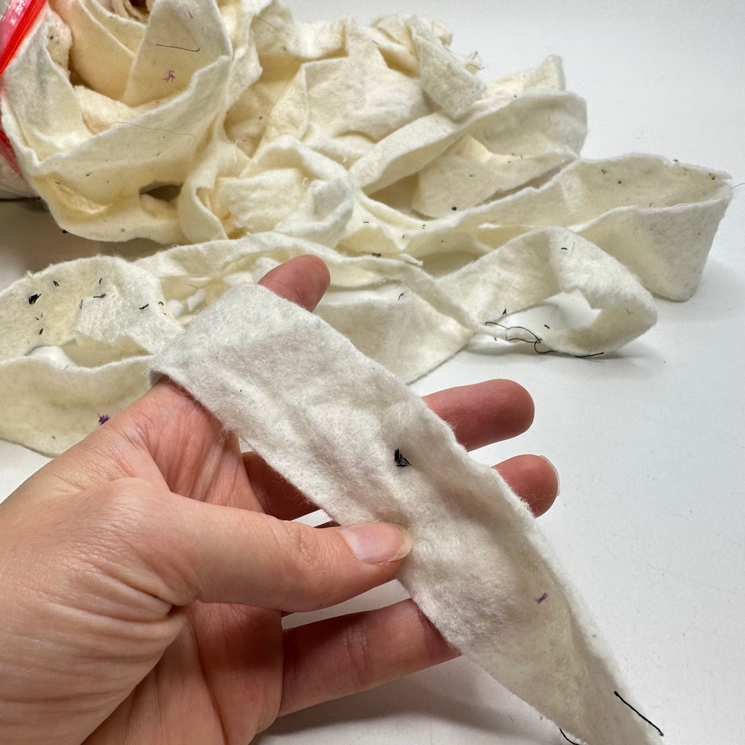They’ve Gone Batty - Batting Poly Woven - Cream - Bundles - FABCYCLE Deadstock and Sustainble Fabrics and Sewing Supplies