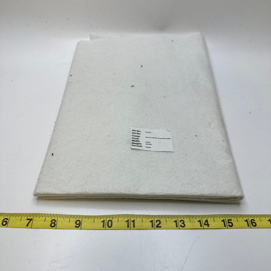 Felt - White - Individual