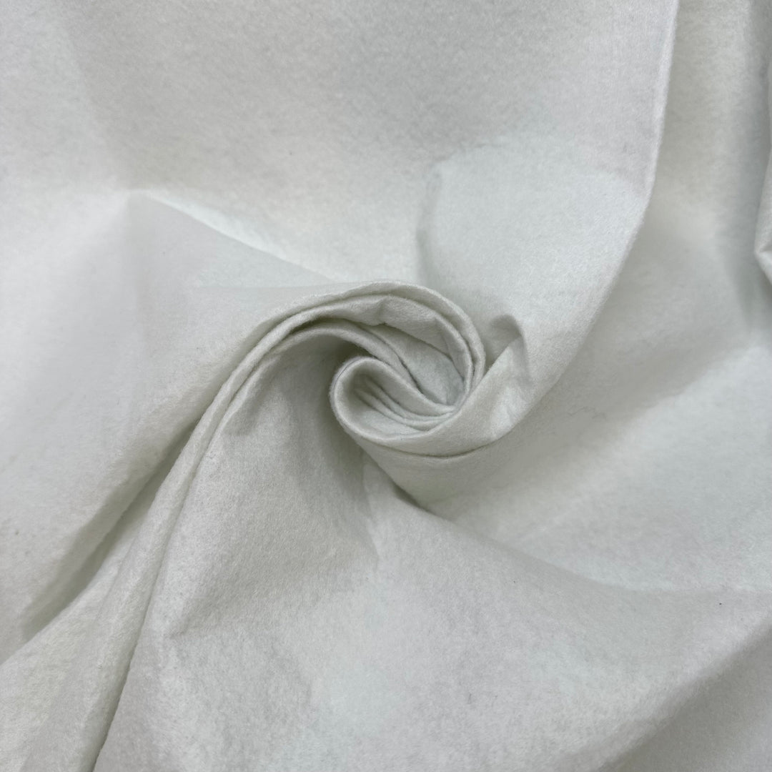 Felt - White - Individual