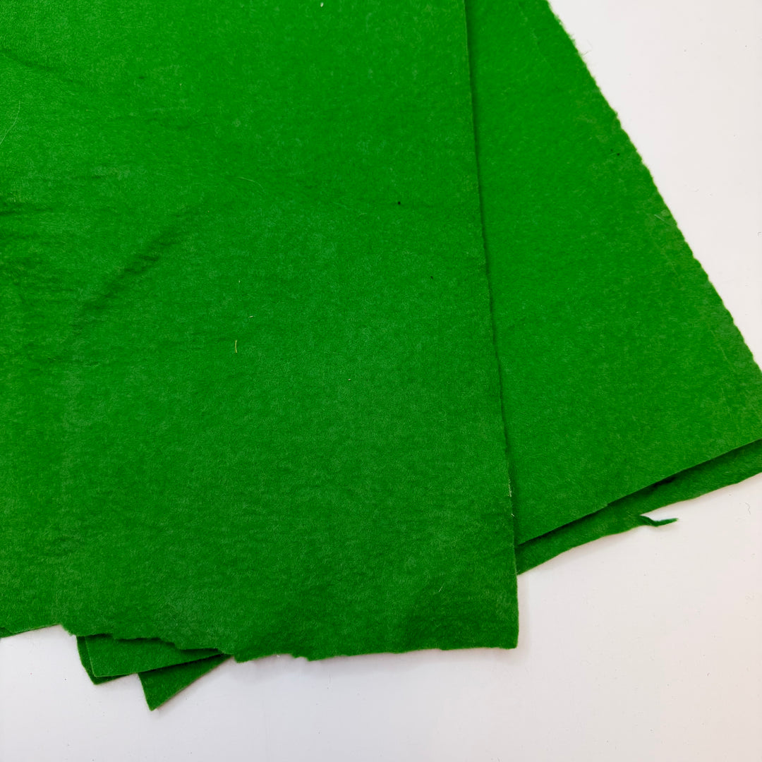 Felt - Green - 3 Pack